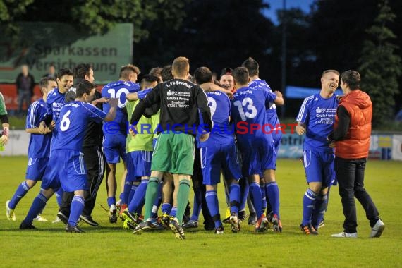 1. FC Bruchsal -  FC Zuzenhausen Verbandsliga Nordbaden 16.06.2013  (© Siegfried)